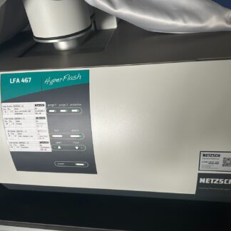 Used NETZSCH HyperFlash Laser Flash Thermal Conductivity Analyzer LFA 467 HT- Excellent Condition for Industrial & Research Applications