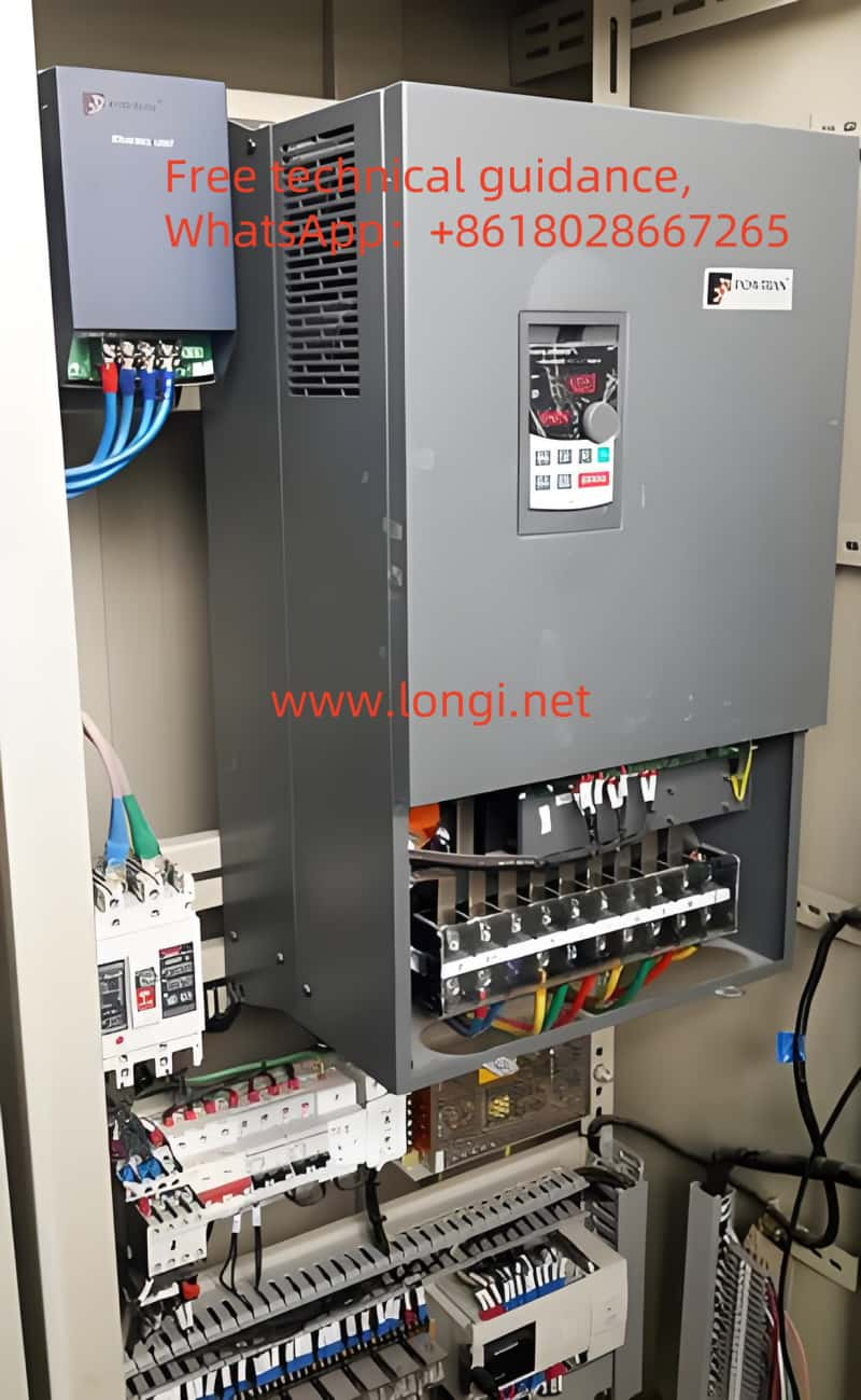 Centrifuge frequency converter control cabinet