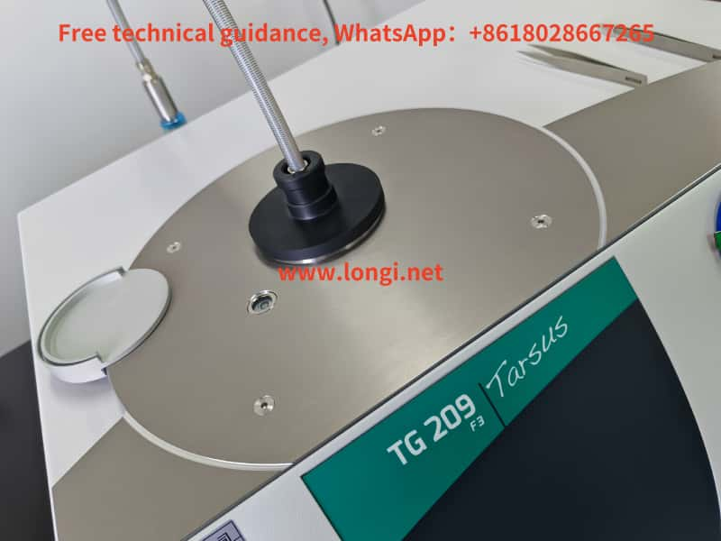 Dismantling and Cleaning Diagram of Naichi TG209 Thermogravimetric Analyzer