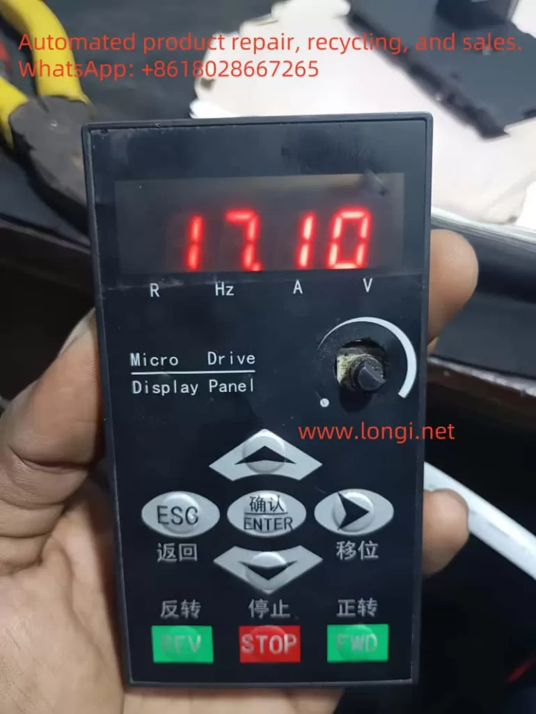 Kingda Inverter V380 Operation Panel