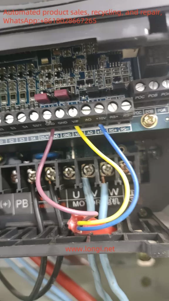 Pressure feedback signal wiring