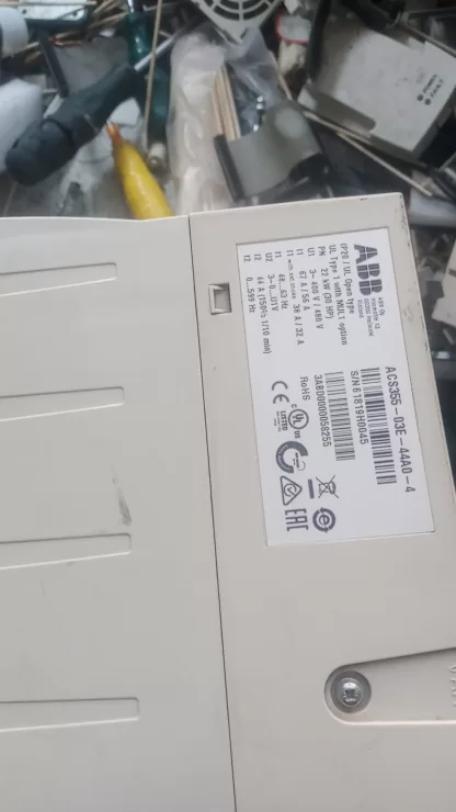 acs355-03e-44A0-4 ABB Frequency Converter 22KW, Original Demolished, Quality Assured