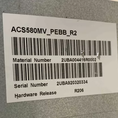 ACS580MV_PEBB_R2 ABB High Voltage Frequency Converter Power Unit Module, 2UBA004416R0002, Original Demolished, Quality Assured