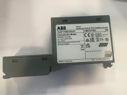 CM579-PNIO ABB PLC Communication Module, Surplus from Project, Nearly New, Packaging Damaged, Fully Functional