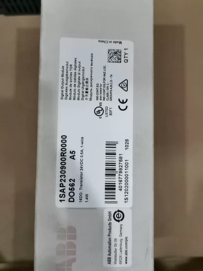 DO562 New Stock Item, ABB PLC Digital Output Module, Fully Functional