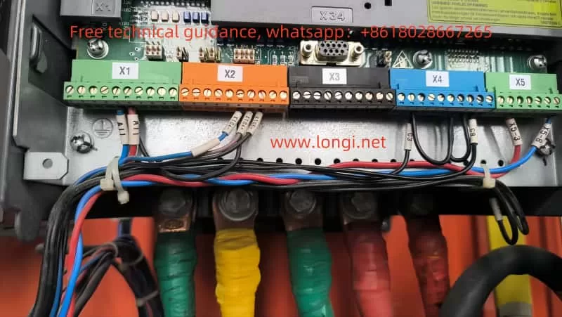 DCS550 physical terminal wiring diagram