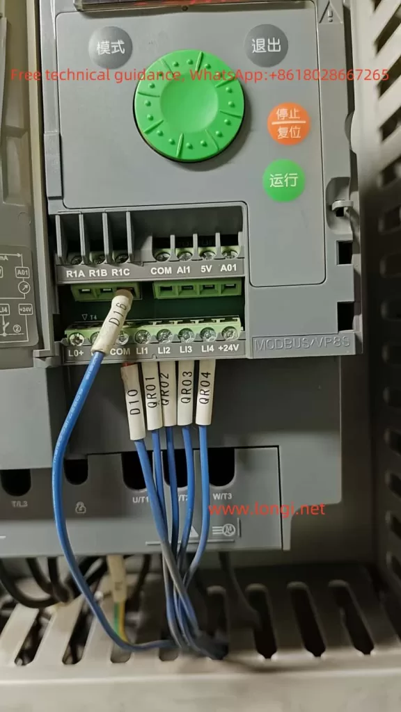 ATV310 actual terminal wiring diagram