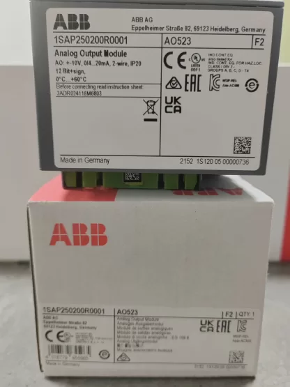 AO523 Analog Output Module for ABB PLC, Surplus from Project, Brand New, Quality Assured - Image 3