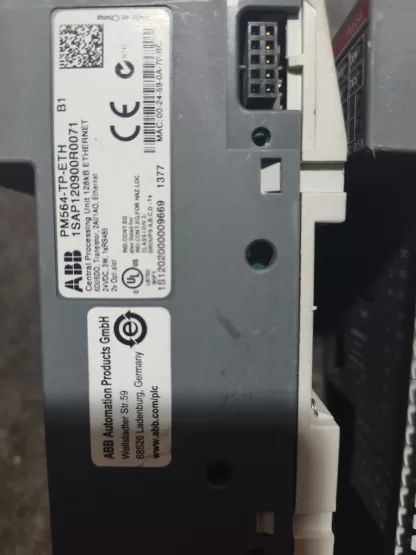 PM554-TP-ETH,1SAP120900R0071 ABB Smart PLC Control Module, Originally Disassembled, Quality Guaranteed - Image 4