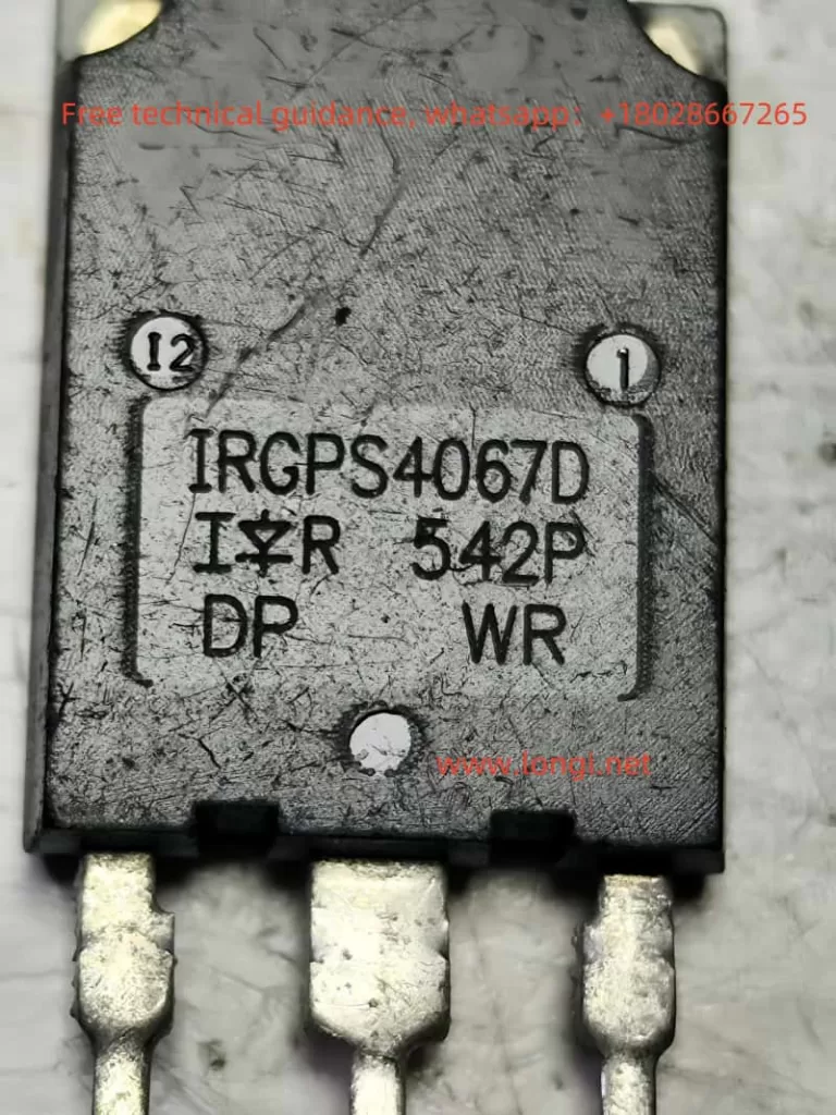 IRGPS4067D，Switching tube for controlling the anode voltage of xenon lamp