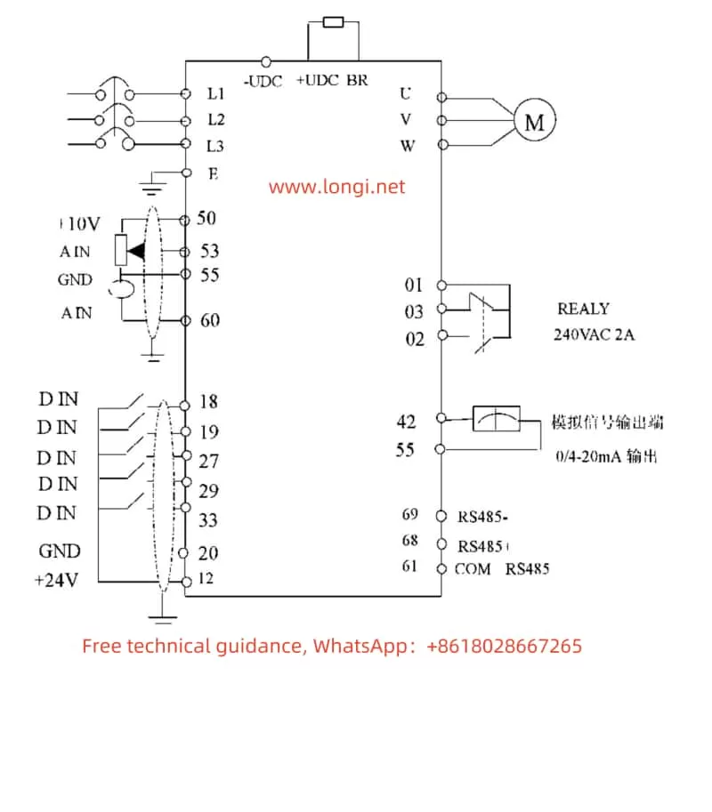 HOLIP-SV standard wiring diagram