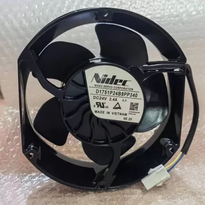 Fan FFB1524UHG D1751P24B8PP340_356_U24B8PP366 Suitable for ABB Inverter ACS880, 24V 4.8A R6 Stock Spare Part, Brand New