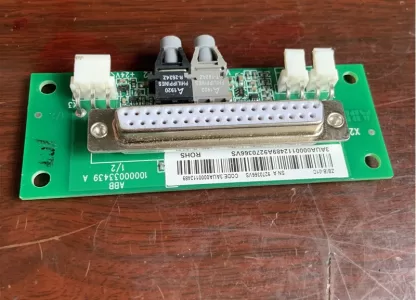 ZBIB-01C Fiber Optic Interface Board for ABB Inverter ACS880 Series, Control Board Conversion, Stock Item, Brand New Spare Part