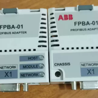 FPBA-01 Inventory Accessory - ABB Inverter ACS880 Series Communication Module, Profibus Bus Module, Nearly New