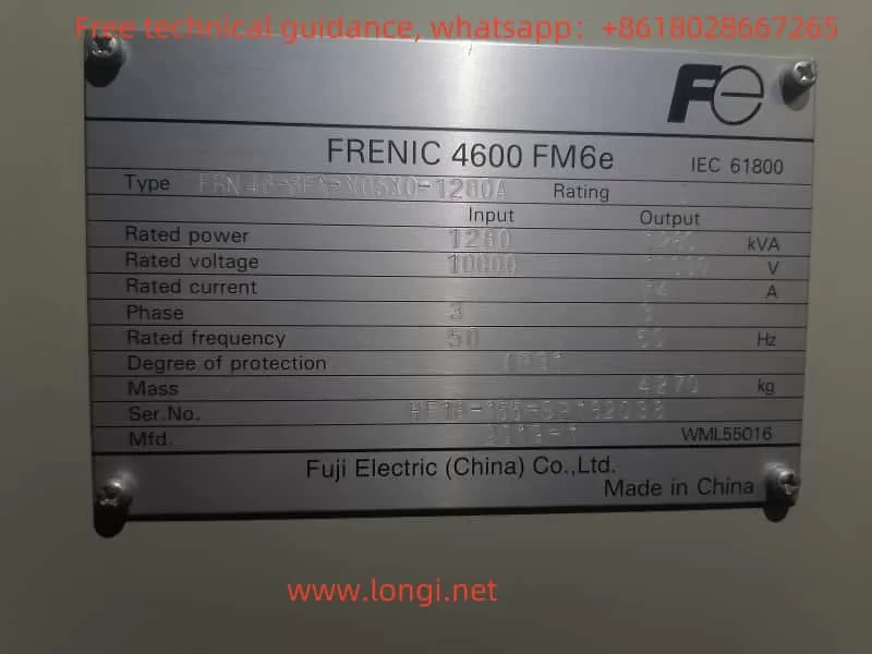 FRENIC4600FM6e Structure Diagram