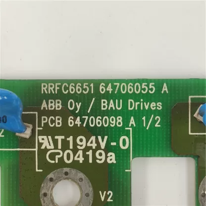RRFC-6651 Surge Absorption Board Filter Board for ABB Inverter ACS800 (Original Disassembled, Stable Quality) - Image 4